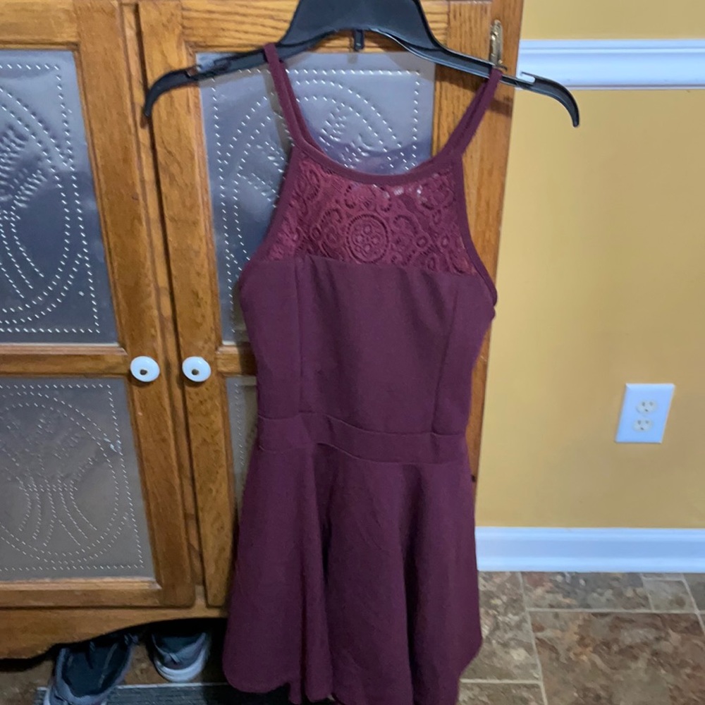Party dress—Burgundy NWOT